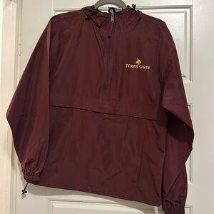 Texas state university windbreaker, NEVER BEEN WORN! Size XSMALL.